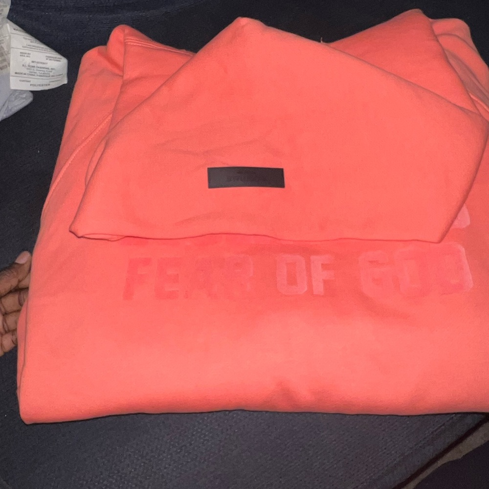 Essentials hoodie .